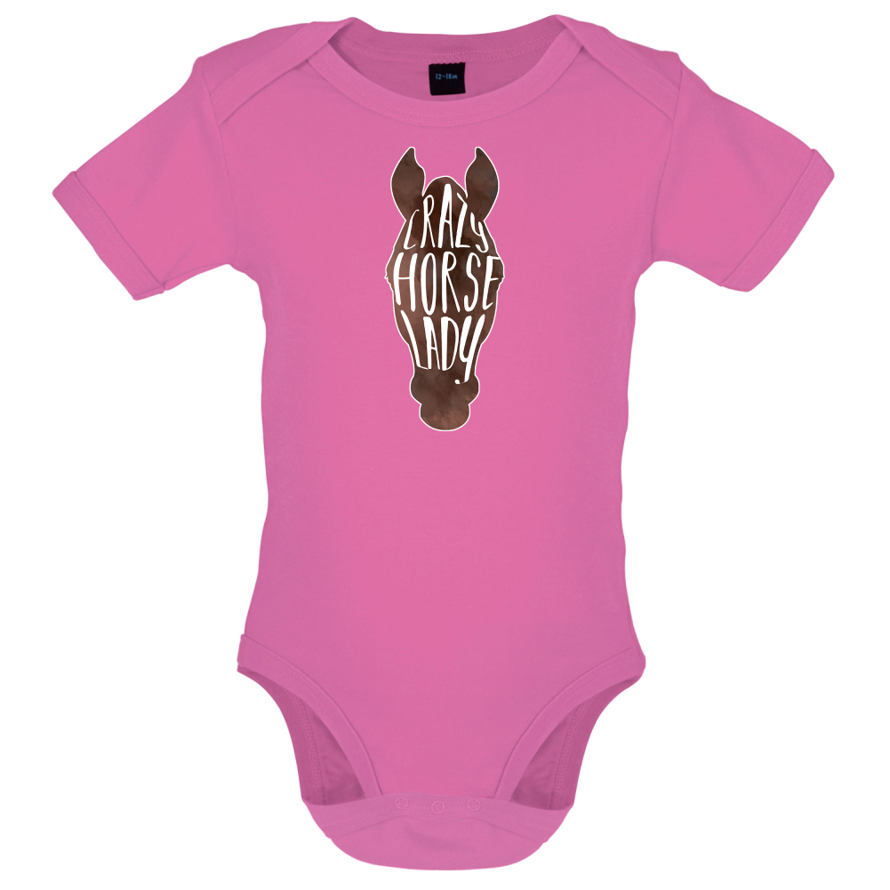 Crazy Horse Lady Baby T Shirt