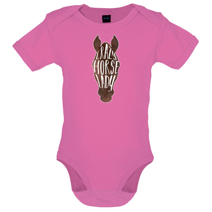 Crazy Horse Lady Baby T Shirt