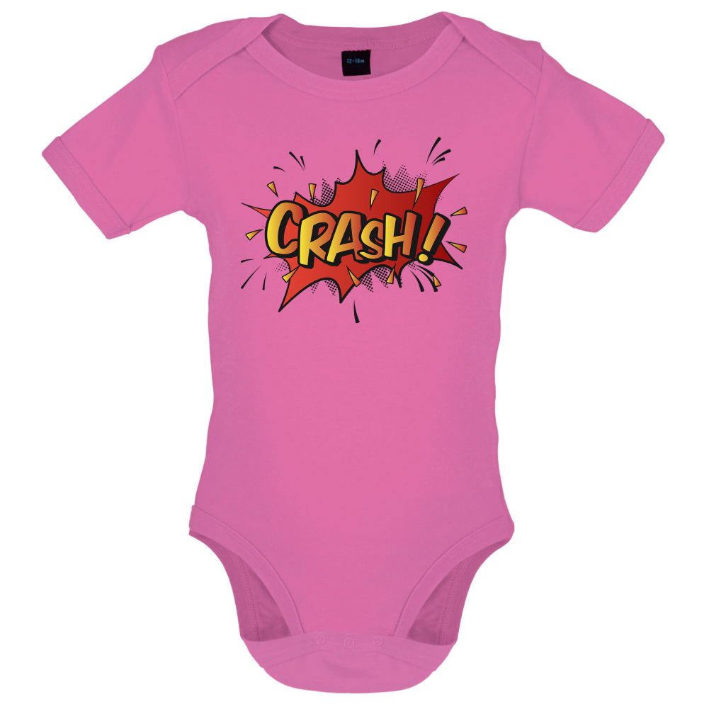 CRASH! Word Art Baby T Shirt