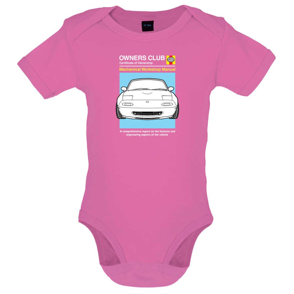 Car Owners Manual MX-5 Baby T Shirt