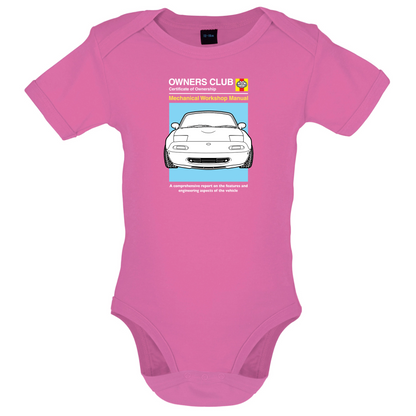 Car Owners Manual MX-5 Baby T Shirt