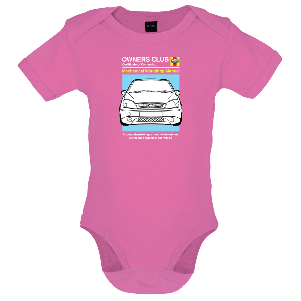 Car Owners Manual Ford Fiesta Baby T Shirt