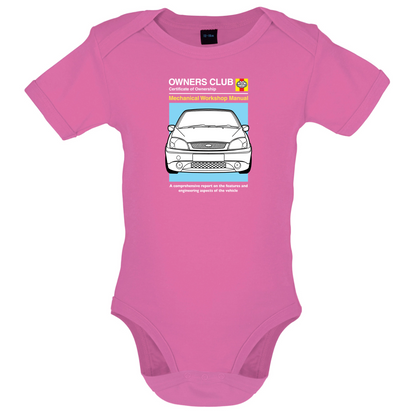 Car Owners Manual Ford Fiesta Baby T Shirt