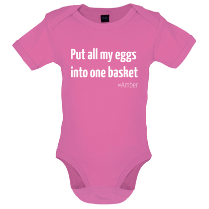 All My Eggs In One Basket Baby T Shirt