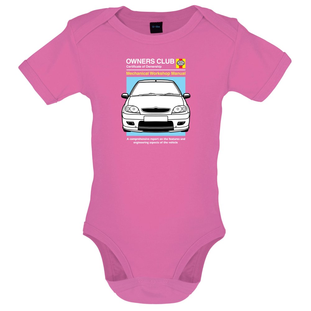 Car Owners Manual Citreon Saxo Baby T Shirt