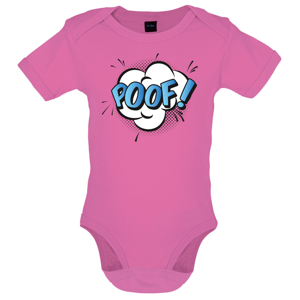 Poof! Word Art Baby T Shirt