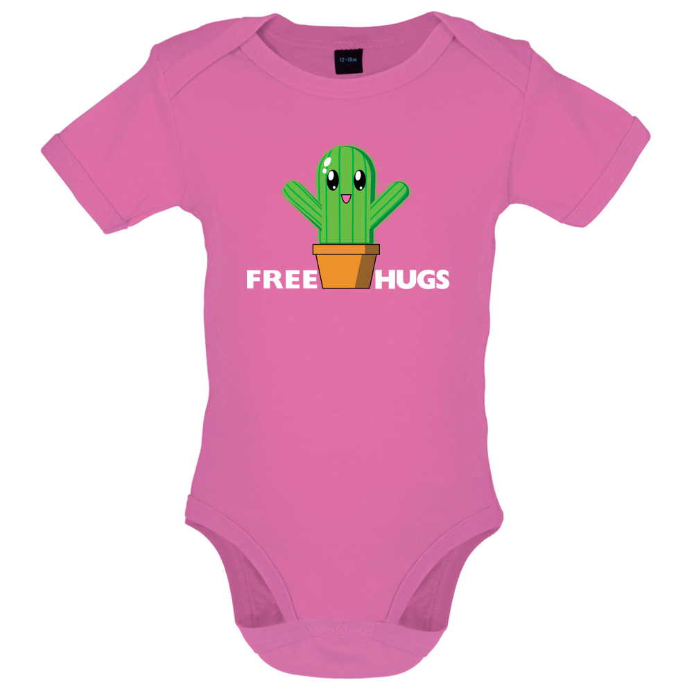 Free Cactus Hugs Baby T Shirt