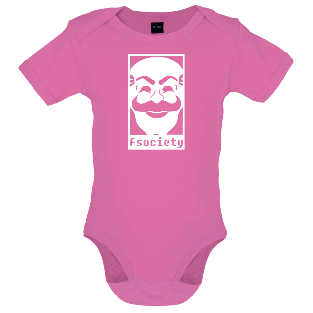 Fsociety Mask Baby T Shirt