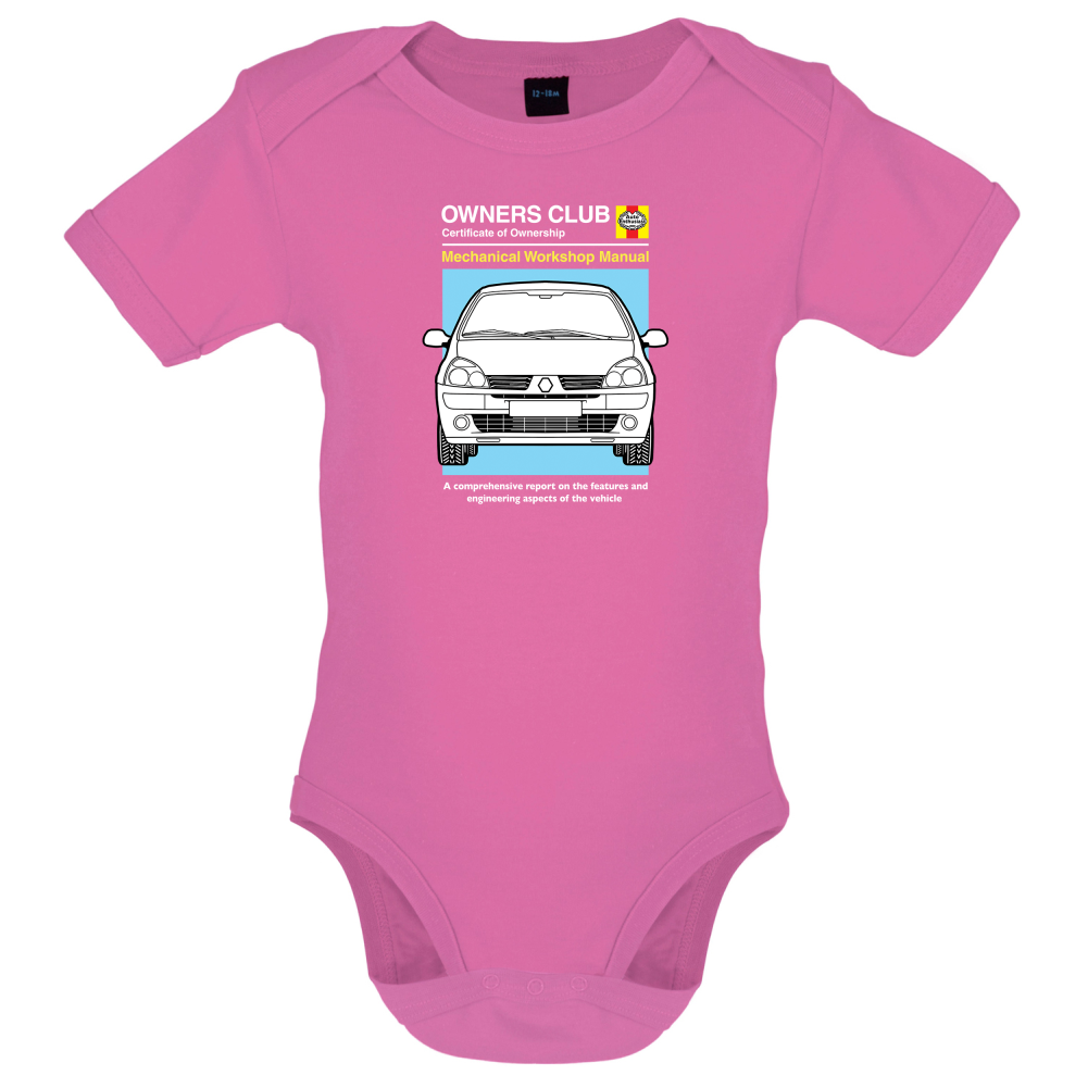 Car Owners Manual Clio Baby T Shirt