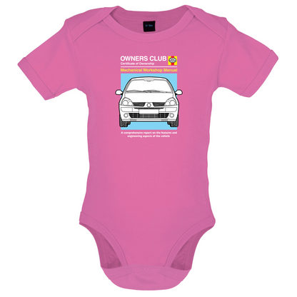 Car Owners Manual Clio Baby T Shirt