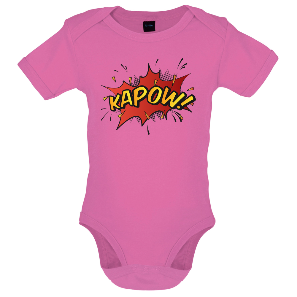 Kapow! Word Art Baby T Shirt