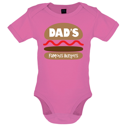 Dad's Famous Burgers Baby T Shirt