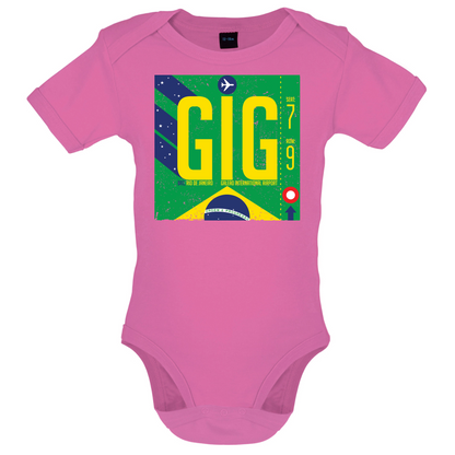 Rio Airport Baby T Shirt