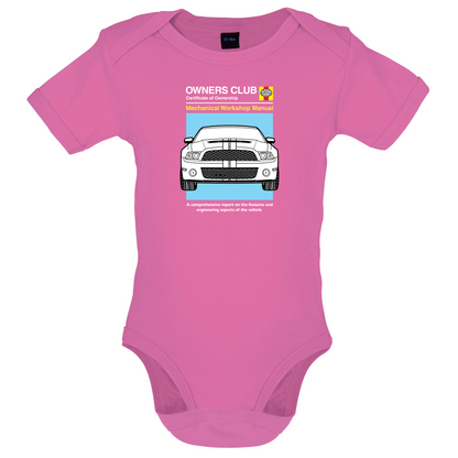 Car Owners Manual Mustang Mustang Baby T Shirt