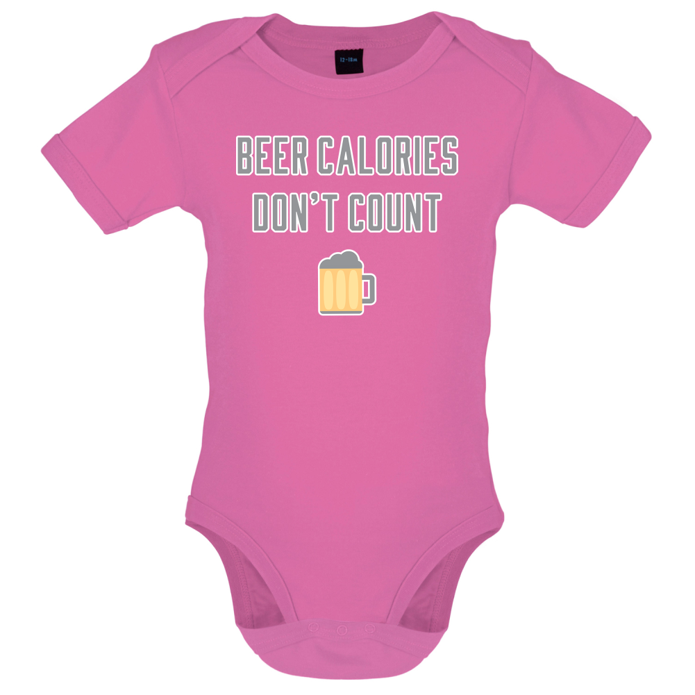 Beer Calories Dont Count  Baby T Shirt