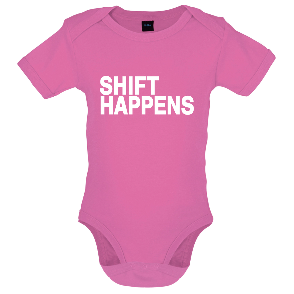 Shift Happens Baby T Shirt