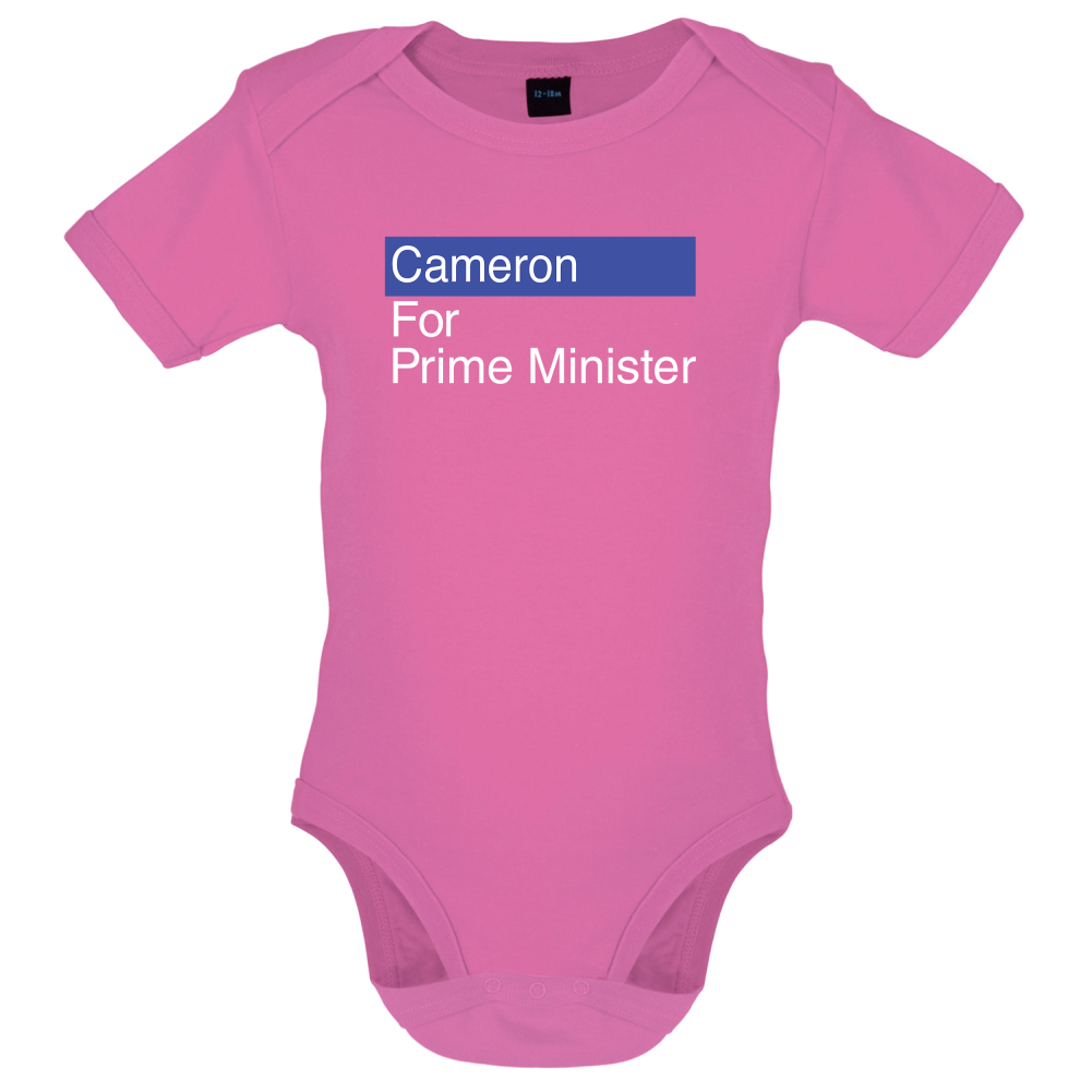 Cameron for Prime Minister Baby T Shirt