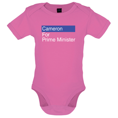 Cameron for Prime Minister Baby T Shirt