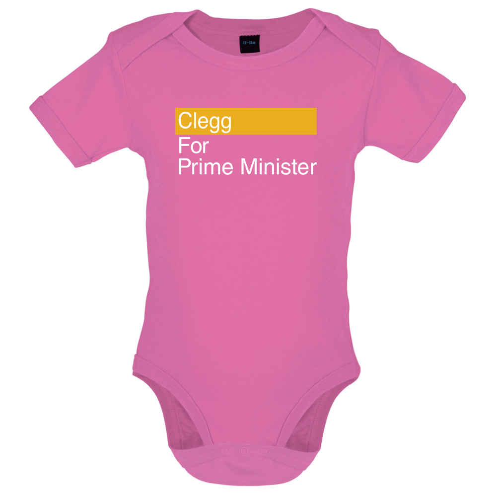 Clegg for Prime Minister Baby T Shirt