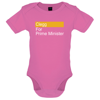 Clegg for Prime Minister Baby T Shirt