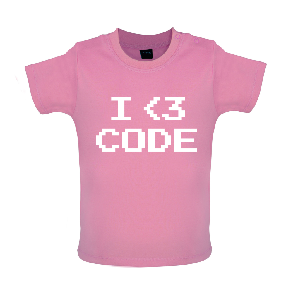 I Heart Code Mrs T Shirt