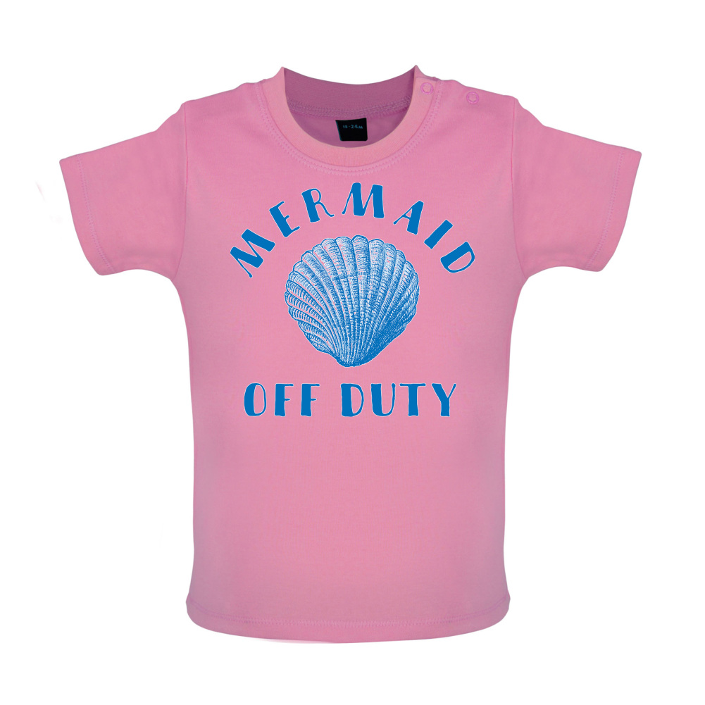 Off Duty Mermaid Baby T Shirt