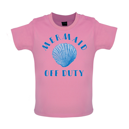 Off Duty Mermaid Baby T Shirt