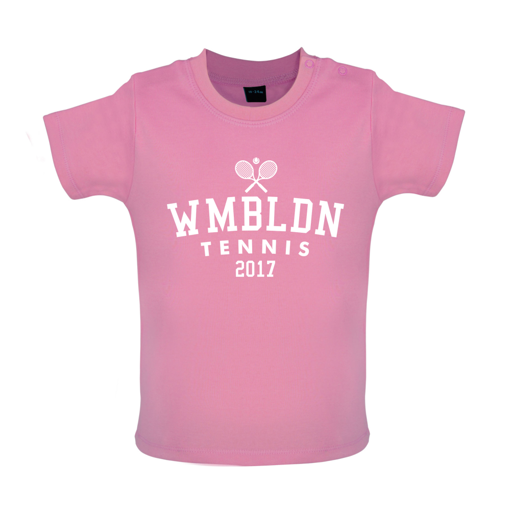 Wmbledon Tennis Baby T Shirt