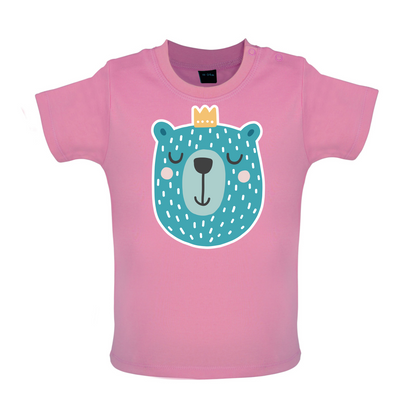 Smiley Face Bear Baby T Shirt