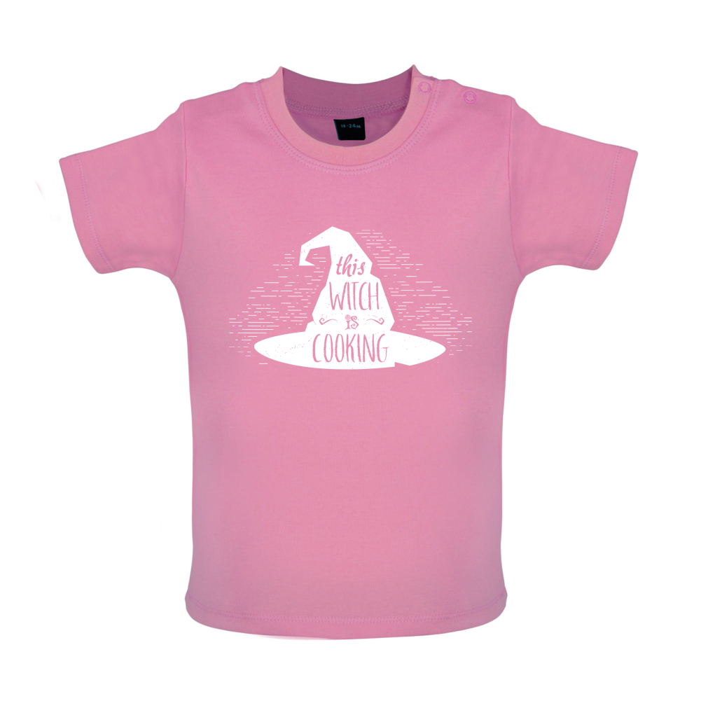 The Witch Is Cooking Baby T Shirt