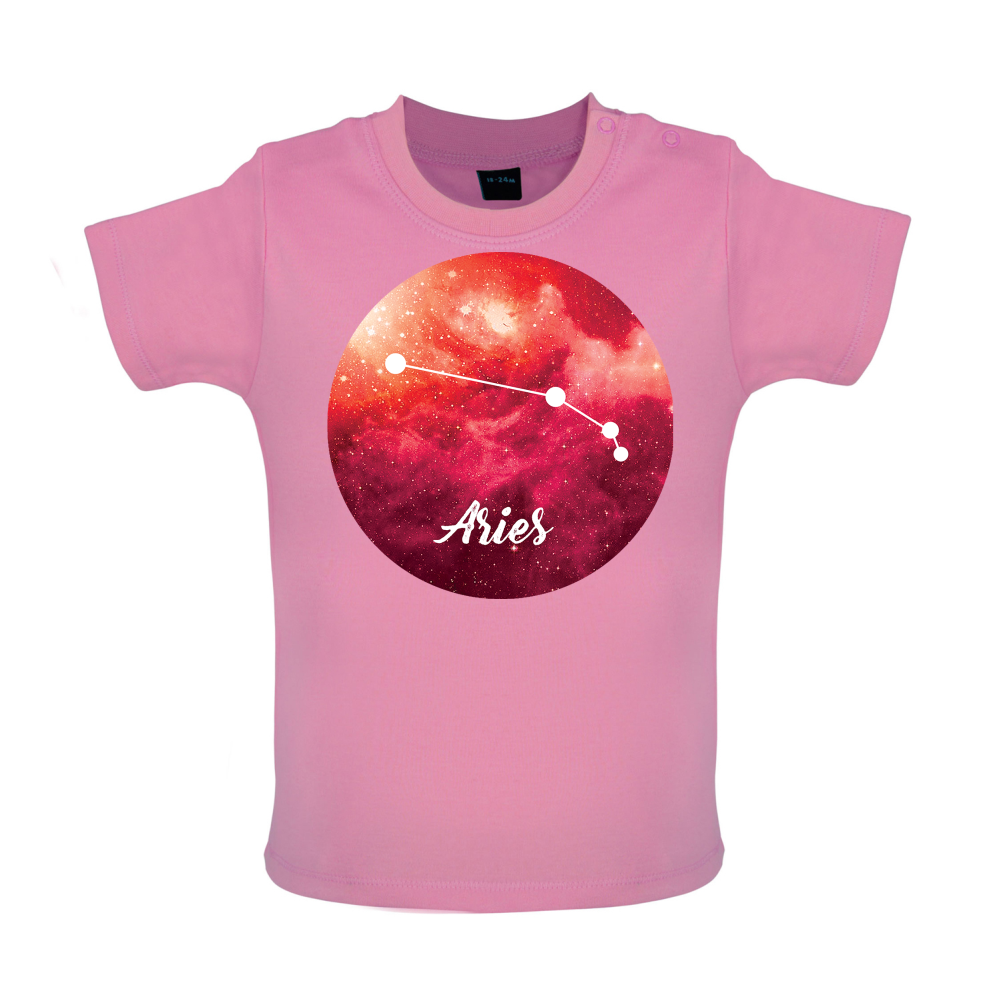 Aries Sign Baby T Shirt