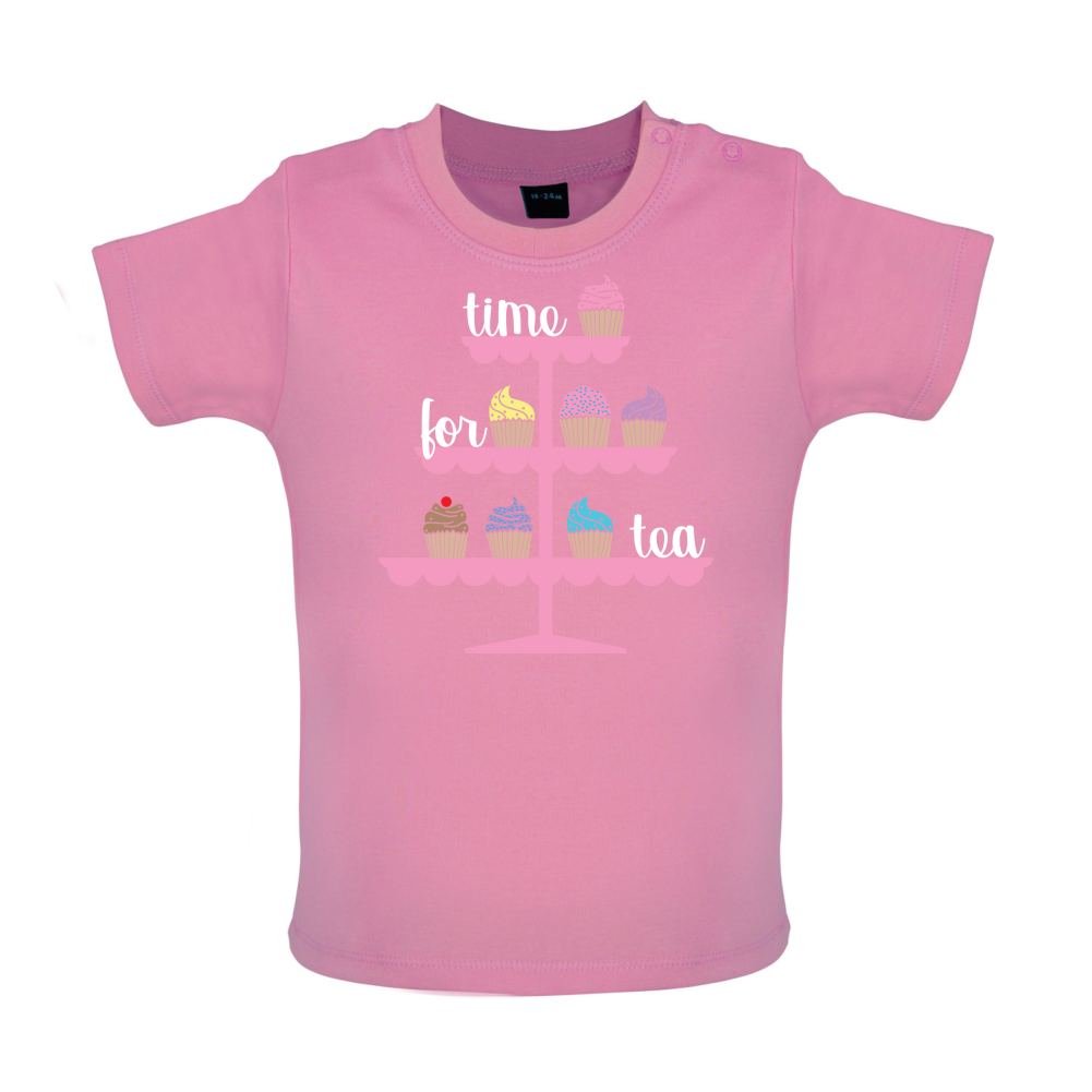 Time For Tea Baby T Shirt