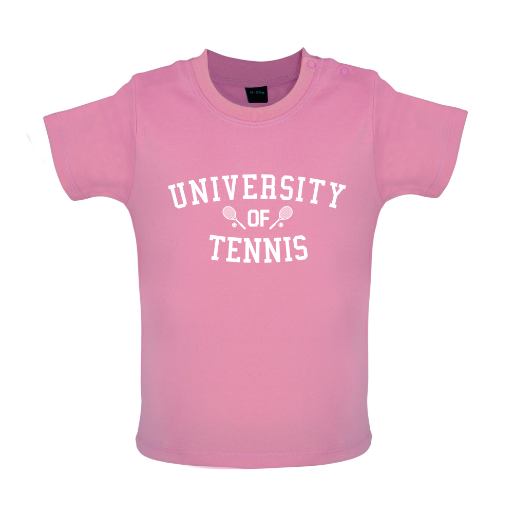 University Of Tennis Baby T Shirt
