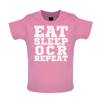 Eat Sleep OCR Repeat Baby T Shirt
