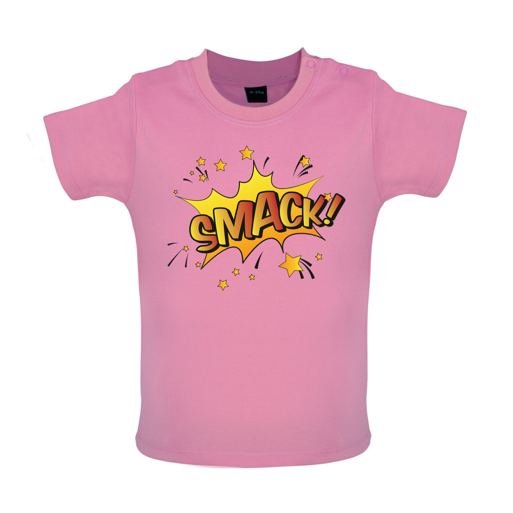 Smack! Word Art Baby T Shirt