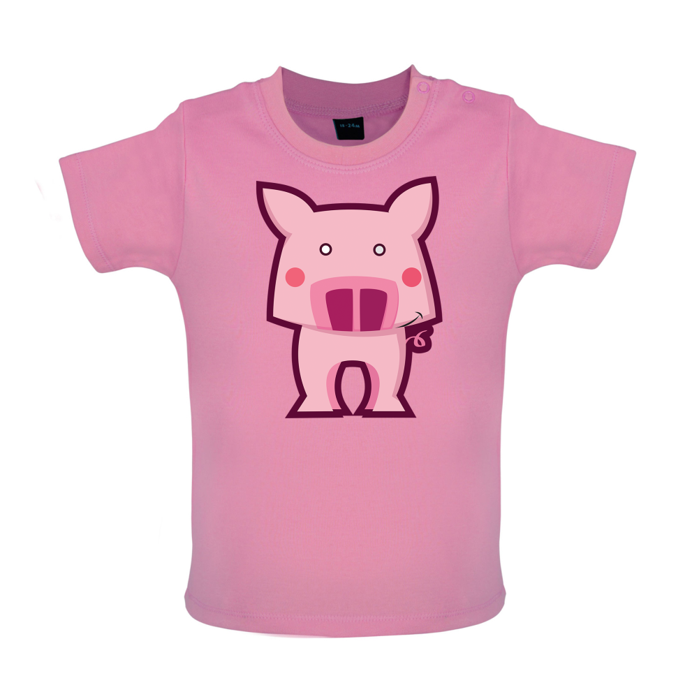 Cute Pig Baby T Shirt