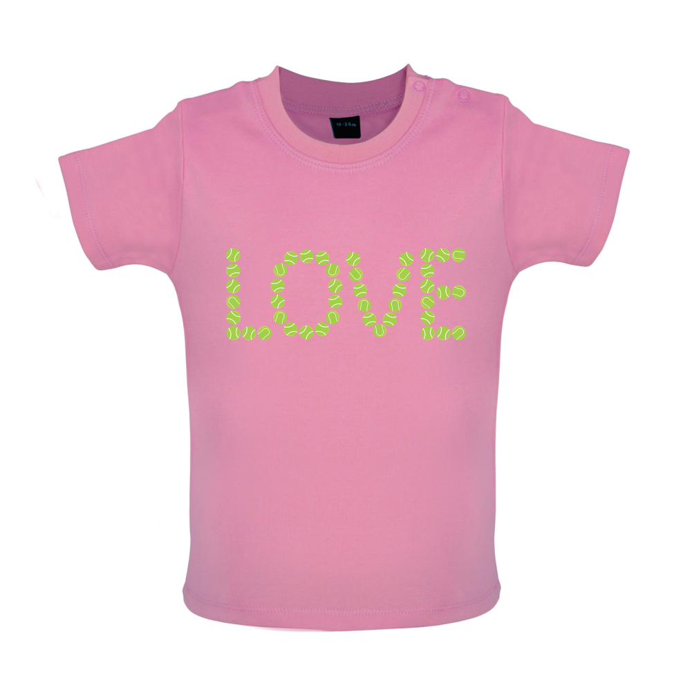 Tennis Love Baby T Shirt