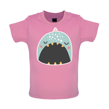 Smiley Face Narwhal Mrs T Shirt