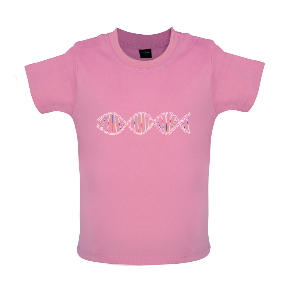 Cycling DNA Baby T Shirt