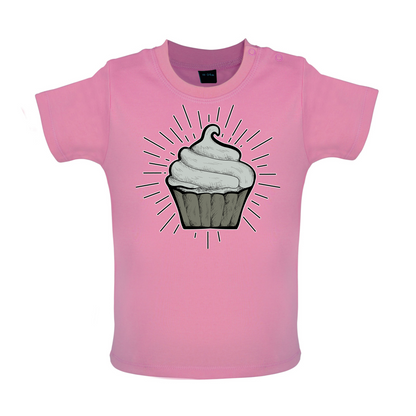 Giant Cup Cake Baby T Shirt
