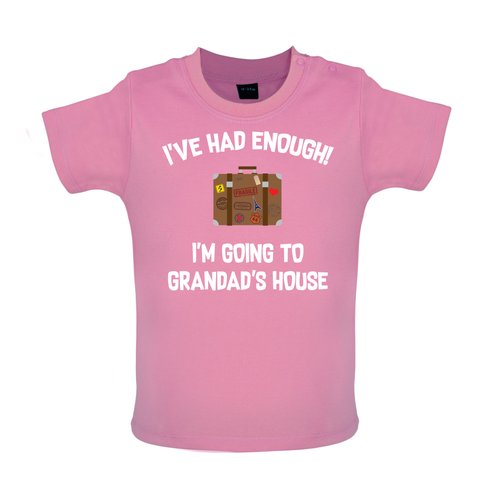 I'm Going To Grandad's House Baby T Shirt