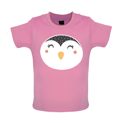 Smiley Face Penguin Mrs T Shirt