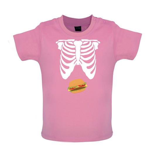 Burger Tummy Baby T Shirt