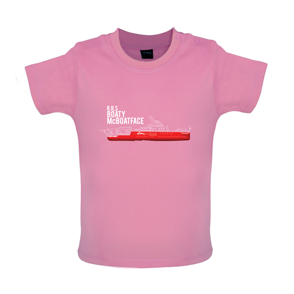 RRS Boaty McBoatface Baby T Shirt