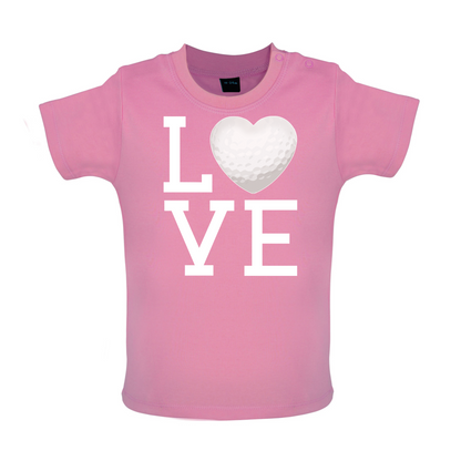I Love Golf Baby T Shirt