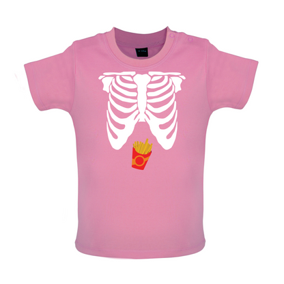 Fries Tummy Baby T Shirt