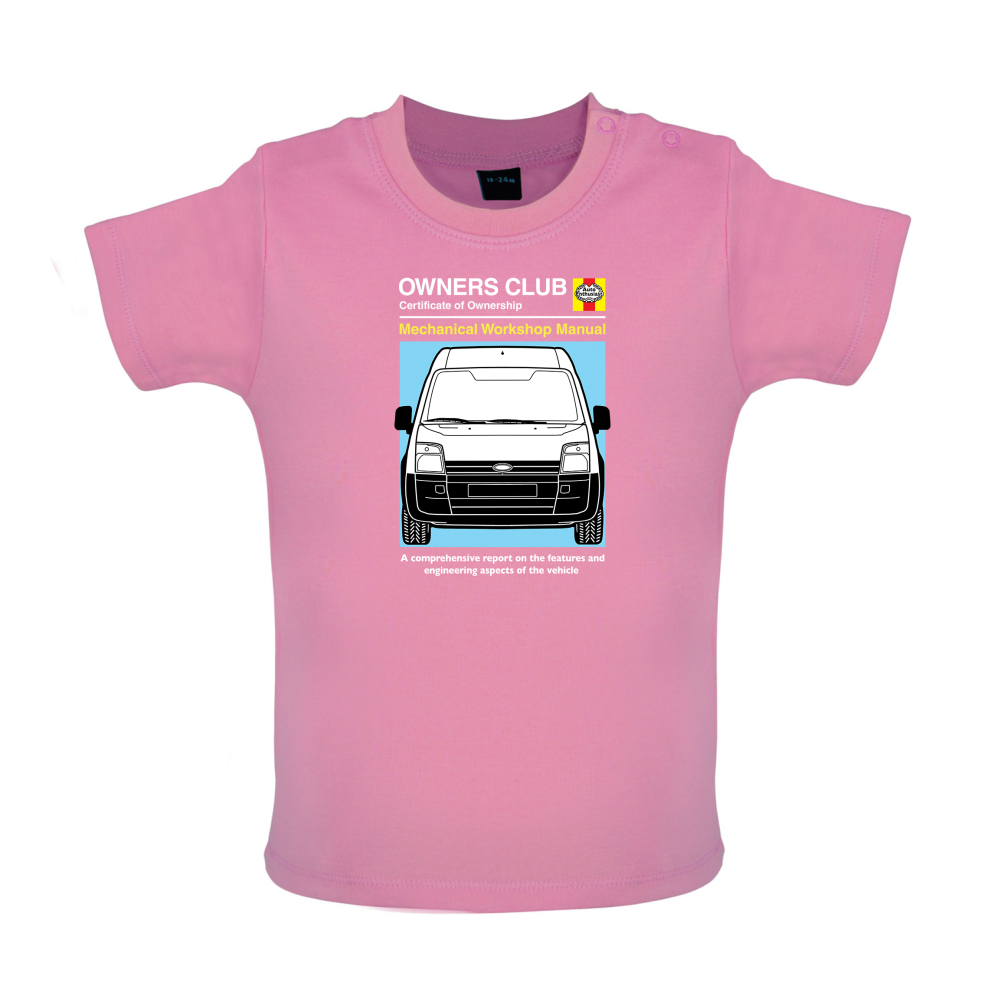 Car Owners Manual Ford Transit Baby T Shirt