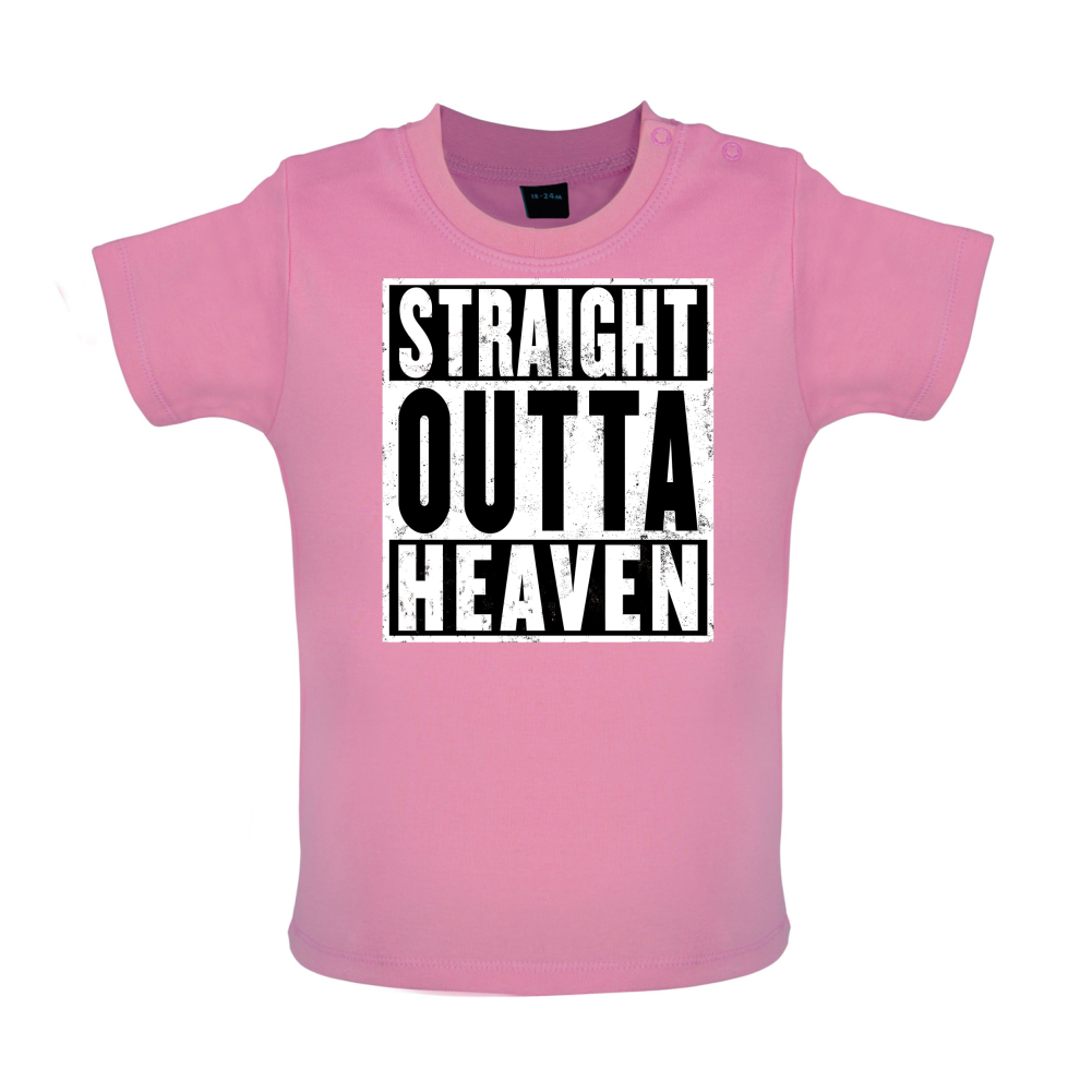 Straight Outta Heaven Baby T Shirt
