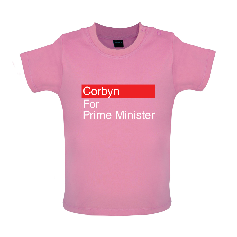 Corbyn For Prime Minister Baby T Shirt
