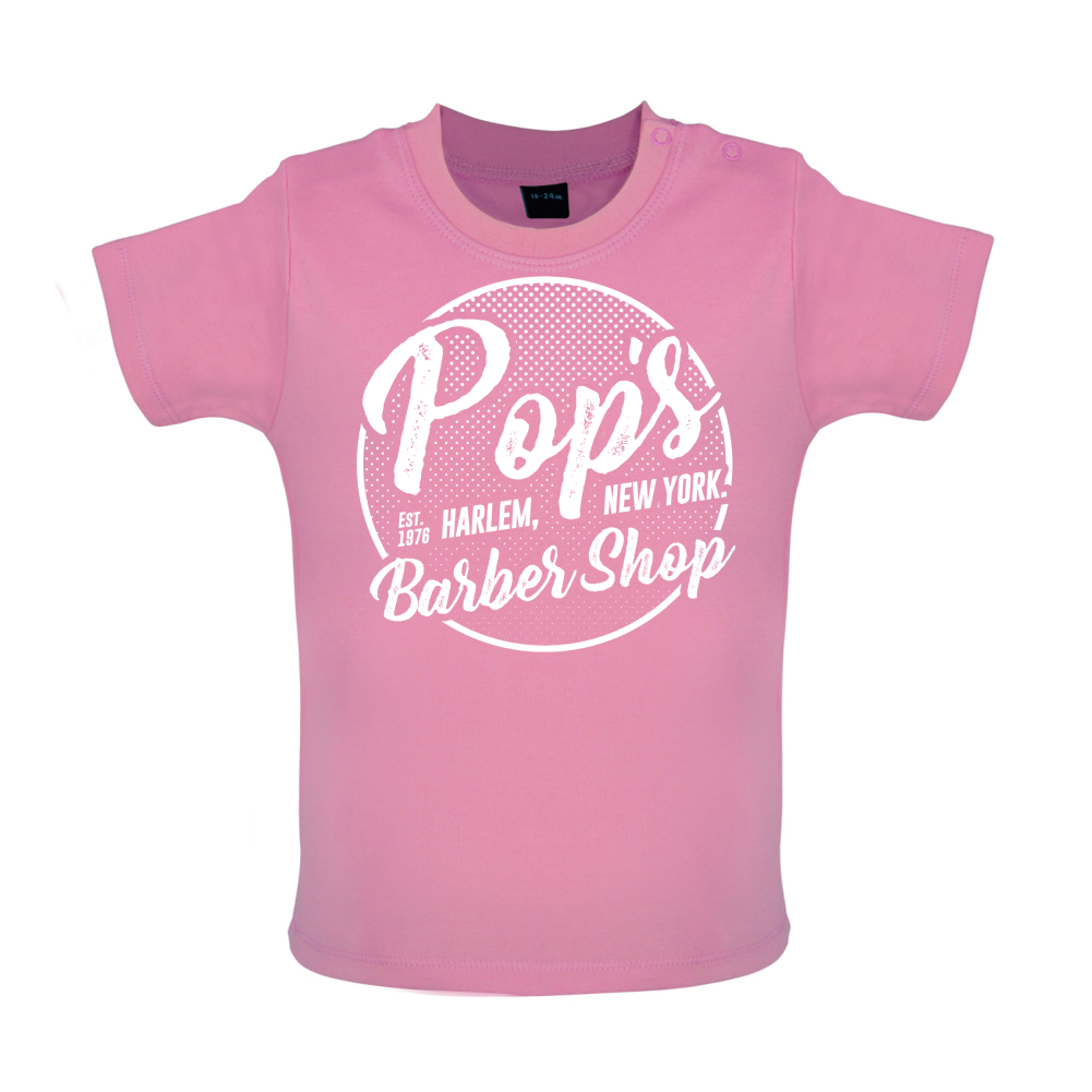 Pop's Barber Shop Baby T Shirt